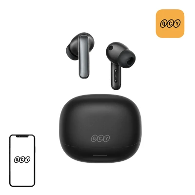 QCY MeloBuds N65 černá bezdrátová sluchátka do uší