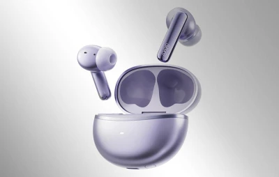 QCY MeloBuds N70 Lite HT18 fialová bezdrátová sluchátka