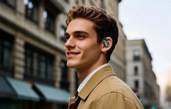 Qcy Bezdrátová sluchátka TWS Crossky R70 (černá)