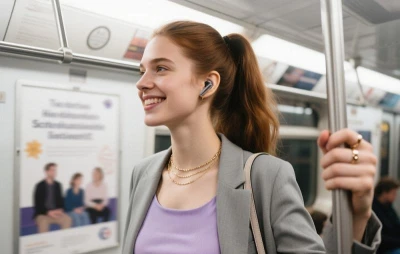 QCY MeloBuds N70 Lite HT18 černá bezdrátová sluchátka