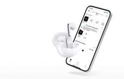 Qcy Sluchátka TWS AilyBuds Pro HT10, ANC (bílá)