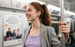 Qcy Sluchátka TWS MeloBuds N70 (titanově zlatá)