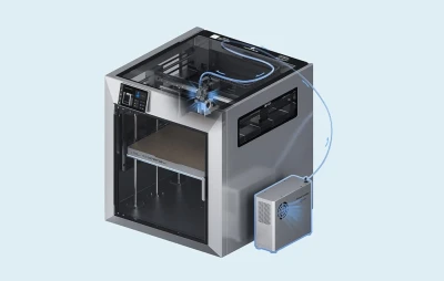 QiDi Polar Cooler PCM4-Q2 šedý chladič extruderu pro řadu Q2/Max4