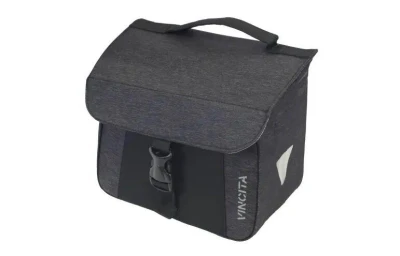 Qt brašna na řidítka XL černá Urban style Qfix Qt brašna na řidítka XL černá Urban style Qfix