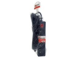 QTEC Prodlužovací kabel 4 zásuvky 5m Q-364F s vypínačem QTEC Prodlužovací kabel 4 zásuvky 5m Q-364F s vypínačem