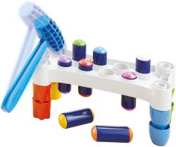 Quercetti Hammer Peggy baby zatloukačka 8 kolíků s kladívkem plast