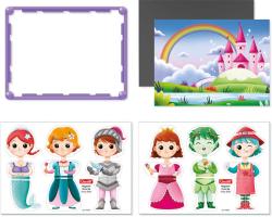 Quercetti Magnetic Dress Up Pohádka magnetická skládačka