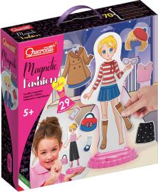 Quercetti Magnetic Fashion oblékací panenka Anna 29 dílků Quercetti Magnetic Fashion oblékací panenka Anna 29 dílků