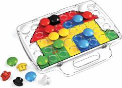 Quercetti Pixel Junior baby mozaika velké kloboučky se stojánkem cestovní