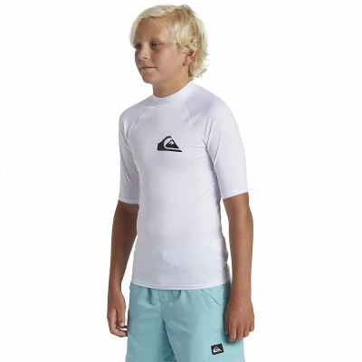 QUIKSILVER Chlapecké lycrové triko , krátký rukáv