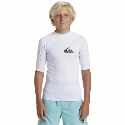 QUIKSILVER Chlapecké lycrové triko , krátký rukáv
