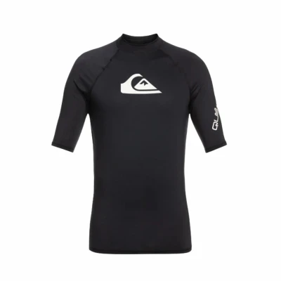QUIKSILVER Pánské lycrové triko ALL TIME UPF50 krátký rukáv