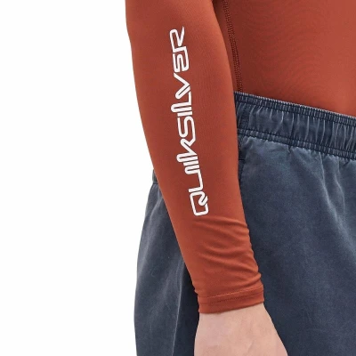 QUIKSILVER Pánské lycrové triko UFP50, dlouhý rukáv