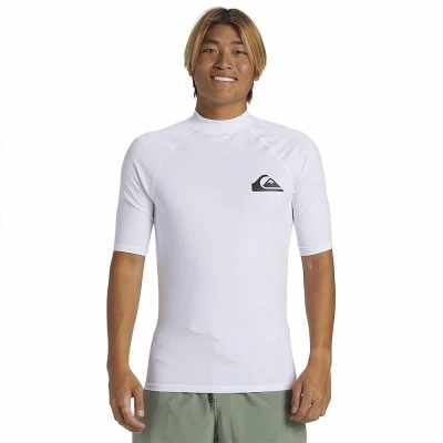 QUIKSILVER Pánské lycrové triko UPF50 krátký rukáv QUIKSILVER Pánské lycrové triko UPF50 krátký rukáv