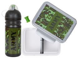 R B Army láhev a svačinový box R B Army láhev a svačinový box