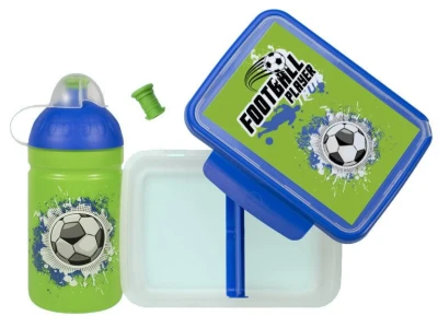 R B Fotbal láhev a svačinový box R B Fotbal láhev a svačinový box