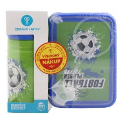 R B Futbal fľaša a desiatový box