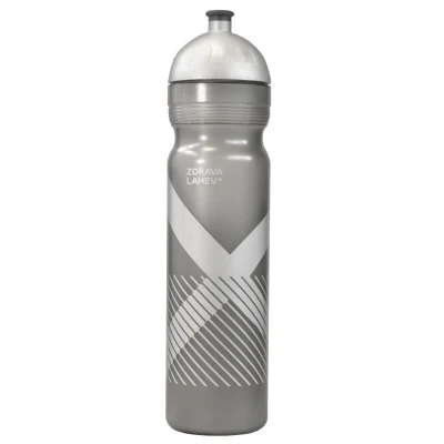 R&B Sport XO 1000 ml stříbrná zdravá lahev