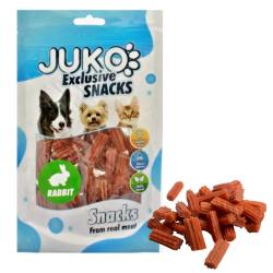 Rabbit Spiral Stick JUKO Snacks 2 cm (70 g) Rabbit Spiral Stick JUKO Snacks 2 cm (70 g)