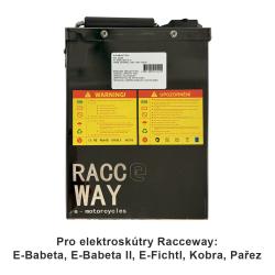 RACCEWAY Baterie Li-48v 15Ah k elektroskútru LG 13S 3P