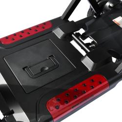 RACCEWAY Elektrický čtyřkolový vozík Fold vínový + sleva 1500,- na příslušenství