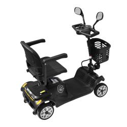 RACCEWAY Elektrický čtyřkolový vozík Solid černý + sleva 1000,- na příslušenství