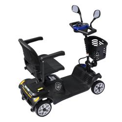 RACCEWAY Elektrický čtyřkolový vozík Solid modrý + sleva 1000,- na příslušenství