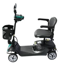 RACCEWAY Elektrický čtyřkolový vozík Solid světle modrý + sleva 1000,- na příslušenství