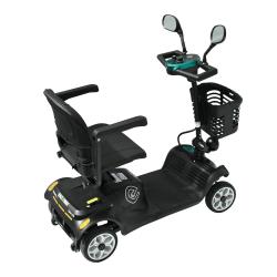 RACCEWAY Elektrický čtyřkolový vozík Solid světle modrý + sleva 1000,- na příslušenství