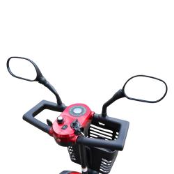 RACCEWAY Elektrický čtyřkolový vozík Solid vínový + sleva 1500,- na příslušenství