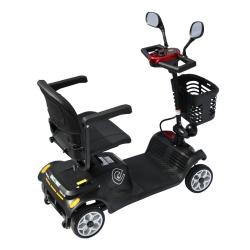 RACCEWAY Elektrický čtyřkolový vozík Solid vínový + sleva 1500,- na příslušenství