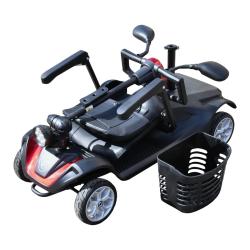 RACCEWAY Elektrický čtyřkolový vozík Solid vínový + sleva 1500,- na příslušenství
