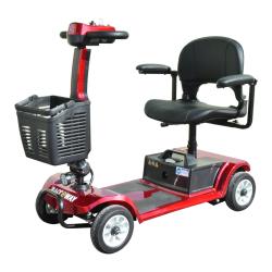 RACCEWAY Elektrický štvorkolový vozík Split vínový