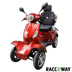 RACCEWAY Elektrický čtyřkolový vozík Strada Electric Scooter vínový lesk + sleva 1500,- na příslušenství RACCEWAY Elektrický čtyřkolový vozík Strada Electric Scooter vínový lesk + sleva 1500,- na příslušenství