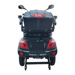 RACCEWAY Elektrický trojkolový vozík Via-ms09 čierny lesklý + zľava 1500,- na príslušenstvo