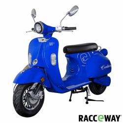 RACCEWAY Elektroskúter Century E-retro modrý lesklý + zľava 1500,- na príslušenstvo RACCEWAY Elektroskúter Century E-retro modrý lesklý + zľava 1500,- na príslušenstvo