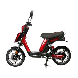RACCEWAY Elektroskútr E-babeta vínová-metalíza + sleva 1500,- na příslušenství