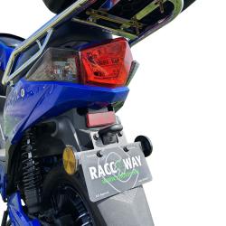 RACCEWAY Elektroskútr E-fichtl černý-lesklý s baterií 20Ah + sleva 1500,- na příslušenství