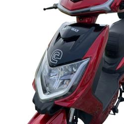 RACCEWAY Elektroskútr E-fichtl červený-lesklý s baterií 20Ah + sleva 1500,- na příslušenství