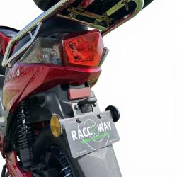 RACCEWAY Elektroskútr E-fichtl červený-lesklý s baterií 20Ah + sleva 1500,- na příslušenství