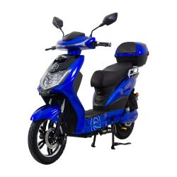 RACCEWAY Elektroskúter E-fichtl modrý-lesklý s batériou 20Ah