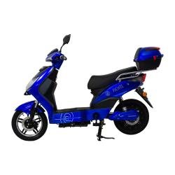 RACCEWAY Elektroskútr E-fichtl modrý-lesklý s baterií 20Ah