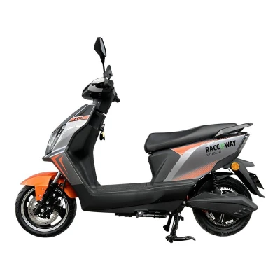 RACCEWAY Elektroskútr Rc45 šedo-oranžový + sleva 1500,- na příslušenství