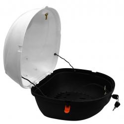 RACCEWAY Zadní kufr k elektroskútru Century bílý-lesklý