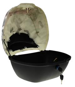 RACCEWAY Zadní kufr k elektroskútru E-babeta maskáč černý