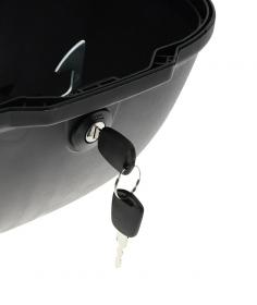 RACCEWAY Zadní kufr k elektroskútru E-babeta oranžový lesk