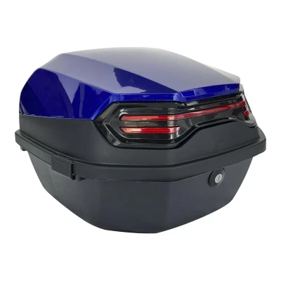 RACCEWAY Zadný kufor k elektroskútru Rc45 modro-zelený RACCEWAY Zadný kufor k elektroskútru Rc45 modro-zelený