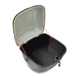 RACCEWAY Zadní kufr s nosičem k elektroskútru Pařez černý