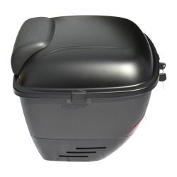 RACCEWAY Zadní kufr s nosičem k elektroskútru Pařez černý