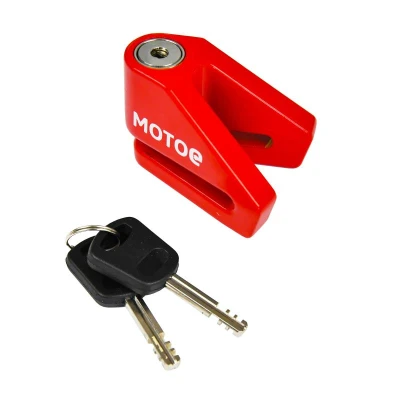 RACCEWAY Zámek kotoučové brzdy 6 žlutý RACCEWAY Zámek kotoučové brzdy 6 žlutý